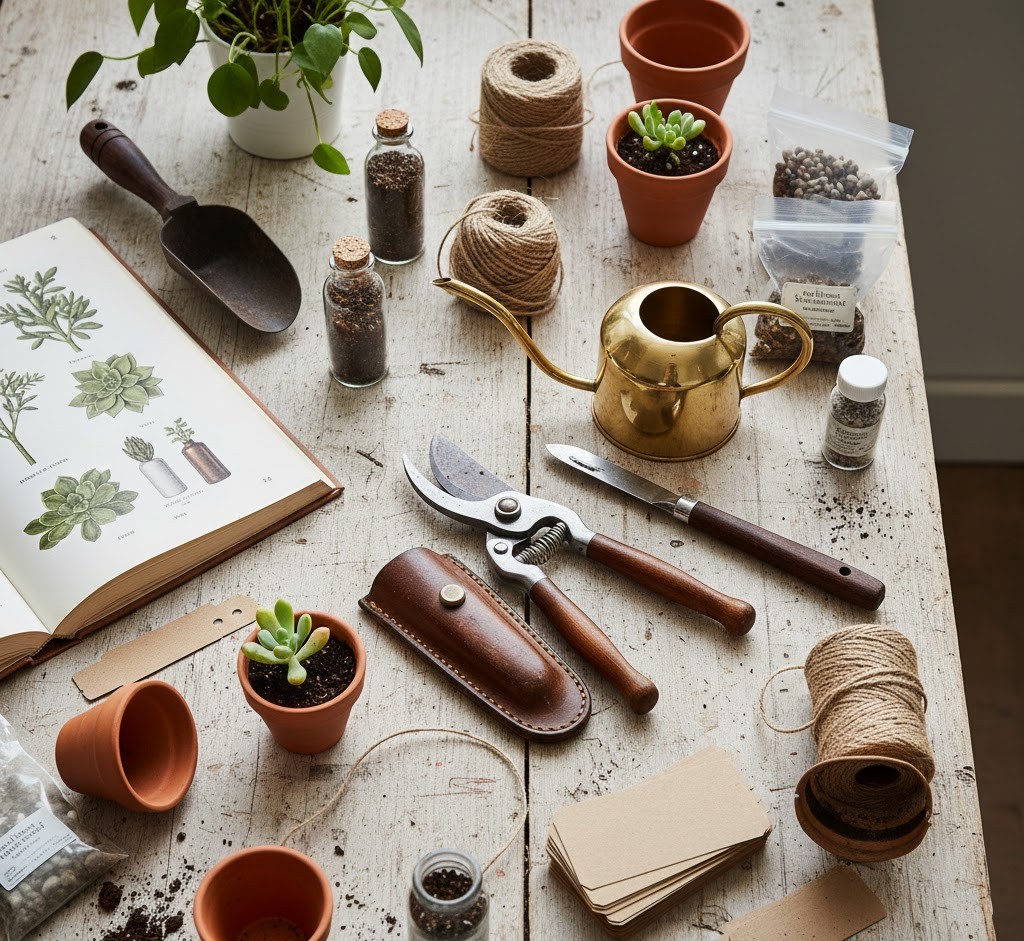 Plant styling tools and details